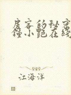 房客的秘密陈海钟小艳在线全文阅读