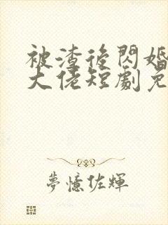 被渣后闪婚豪门大佬短剧免费观看封面