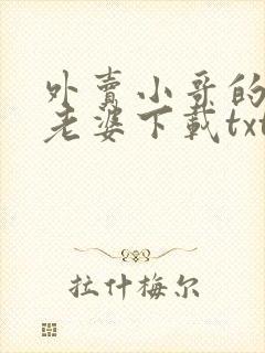 外卖小哥的总裁老婆下载txt