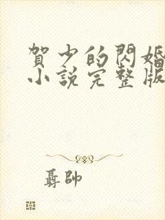 贺少的闪婚暖妻小说完整版