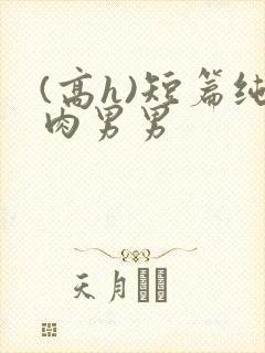 (高h)短篇纯肉男男