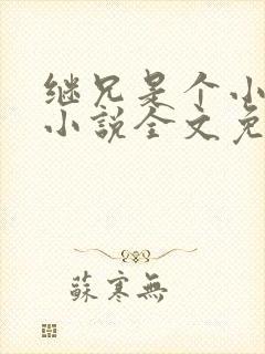 继兄是个小可怜小说全文免费阅读