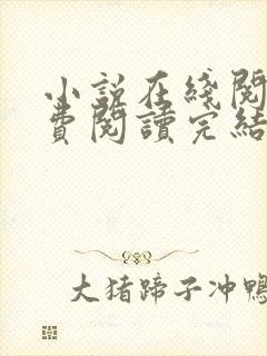 小说在线阅读免费阅读完结