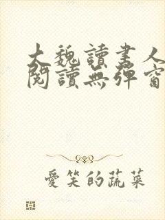 大魏读书人在线阅读无弹窗