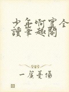少年啊宾全文阅读笔趣阁