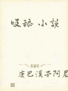 吸舔 小说封面