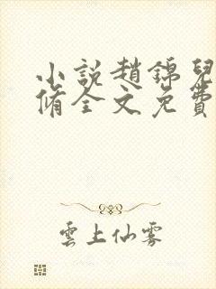 小说赵锦儿秦慕修全文免费阅读免费