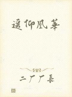 遥仰凰华封面