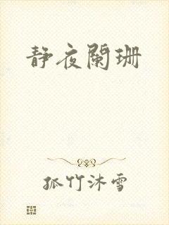 静夜阑珊