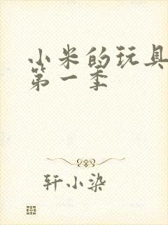 小米的玩具日记第一季封面