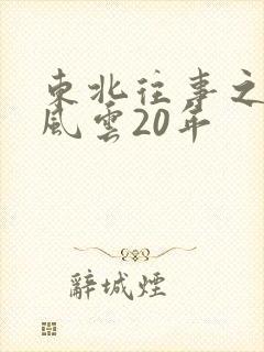 东北往事之黑道风云20年