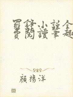 罗铮小说全文免费阅读笔趣阁