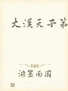 大汉天子第一部
