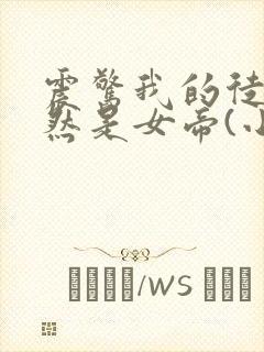 震惊我的徒弟居然是女帝(小说)封面