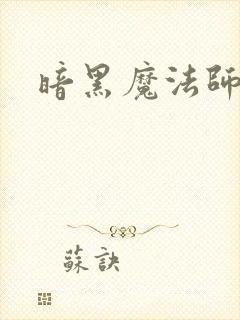 暗黑魔法师封面
