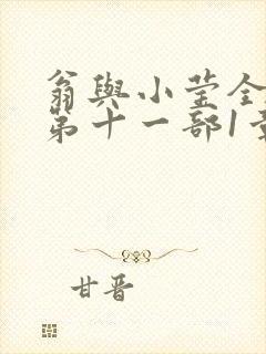 翁与小莹全目录第十一部1章封面