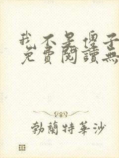 我不是傻子叶凡免费阅读无弹窗