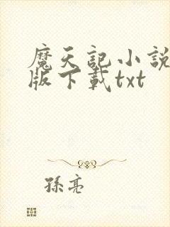 魔天记小说完整版下载txt