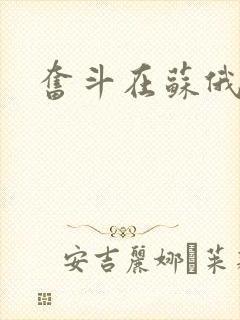 奋斗在苏俄