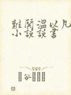 难哄温以凡桑延小说说书