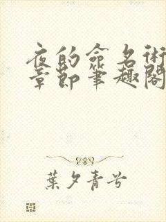 书籍封面