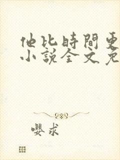 他比时间更深情小说全文免费阅读