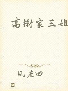 高树家三姐妹封面