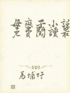 母恋子小说全文免费阅读最新章节