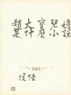 赵大宝儿媳苏媚是什么小说名字