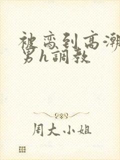 被脔到高潮的直男h调教
