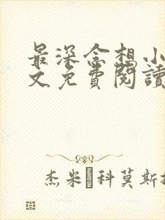 最深念想小说全文免费阅读