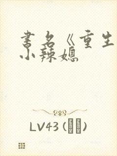 书名《重生七零小辣媳