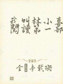 我叫林小喜全文阅读第一部