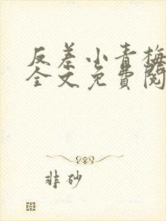 反差小青梅小说全文免费阅读封面