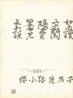 季墨阳宋絮晚小说免费阅读全文最新章节