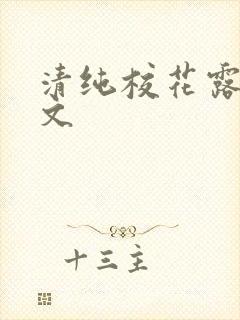 清纯校花露出h文