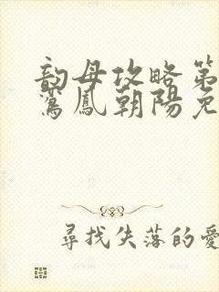 韵母攻略第二部鸾凤朝阳免费阅读
