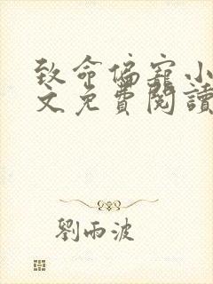 致命偏宠小说全文免费阅读无弹窗封面