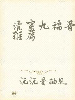 清穿九福晋小说推荐