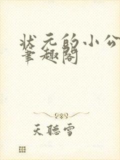 状元的小公主 笔趣阁封面
