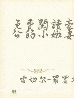 免费阅读豪门老公的小嫩妻全文封面