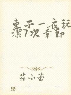 东子一夜玩弄白洁7次章节封面