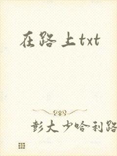在路上txt
