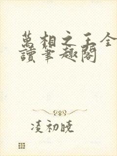 万相之王全文阅读笔趣阁封面