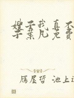 嫂子我真不是傻子叶凡免费下载封面
