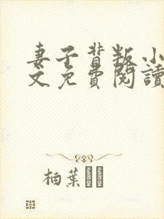 妻子背叛小说全文免费阅读封面