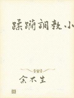 蹂躏调教小说