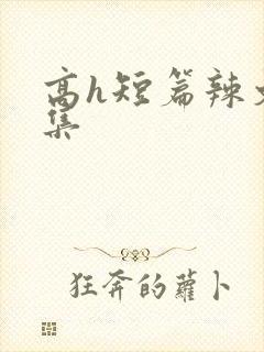 高h短篇辣文合集