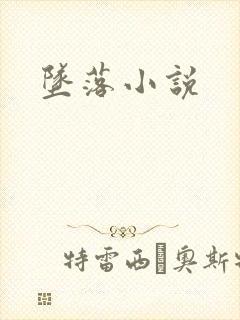 坠落小说
