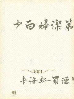 少白妇洁第二部